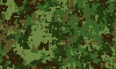 Rough camo foliage textile. Usa como painted vinyl. Retro square warrior soldier.