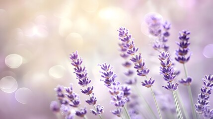 Obraz premium lavender flowers background