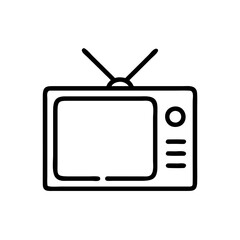 retro tv icon