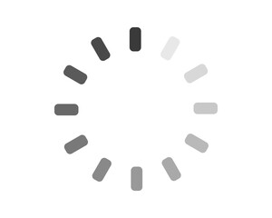 Loading bar status icon. Vector illustration. Vector loaded icons. Download progress. Donload or Upload.