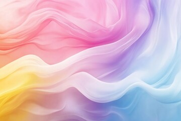 Fototapeta premium Pastel rainbow art graphics painting.