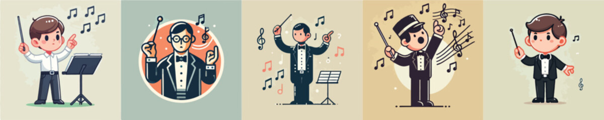 A collection of vectors of a professional music composer