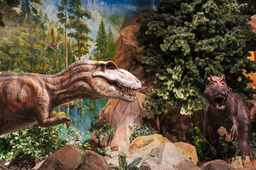 Dinosaur Sculpture in Dinosaur Park