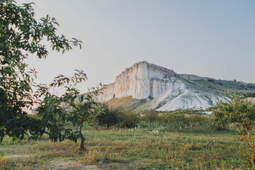 The White Rock is a landmark in Crimea