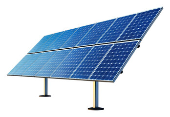 PNG Solar panels installed in a sunny location