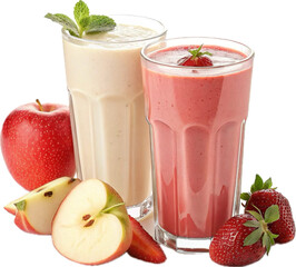 strawberry milk shake