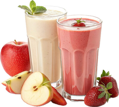 strawberry milk shake