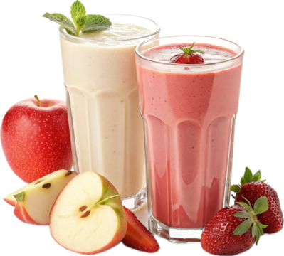 strawberry milk shake