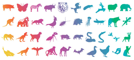 Animals icon collection