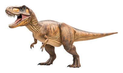 Obraz premium PNG Dinosaur model in a studio setting