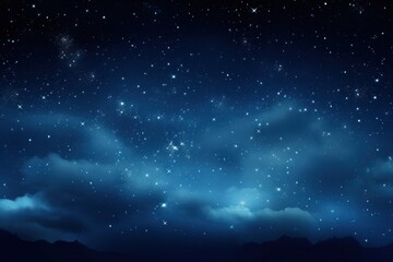 Obraz premium Night sky outdoors nature constellation.