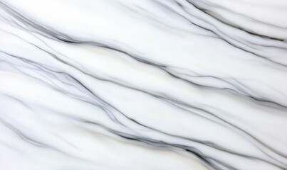 Obraz premium White Marble Texture with Gray Veins
