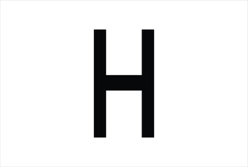 Elegant Letter H logo Vector Template Initial Letter H Logo Design. Creative And Modern H logo.
