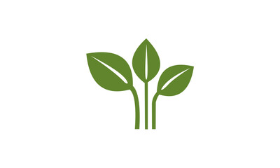 green leaf logo