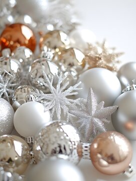 decoration on white background