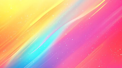 Abstract Rainbow Swirl Background Design