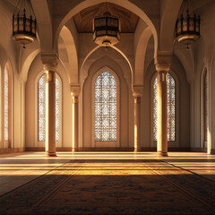 Obraz premium entrance of the mosque