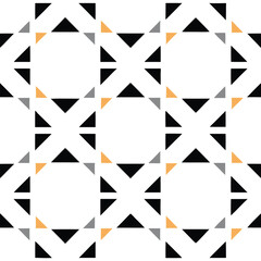 Fototapeta premium Abstract seamless geometric pattern with squares texture design for background.