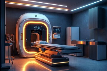 Oncology clinics utilize state-of-the-art radiation therapy technology. 