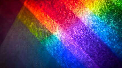 Obraz premium Vibrant Rainbow Spectrum Abstract Background Texture