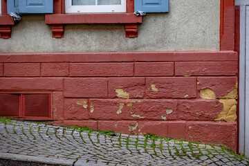 Wand und Gebäudeschäden am Altbau