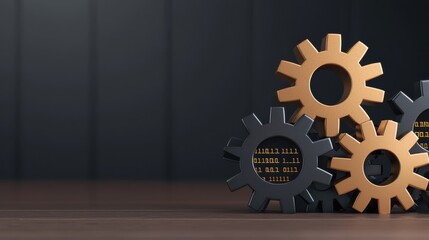 3D Gears with Code Snippets for Conceptual Designs