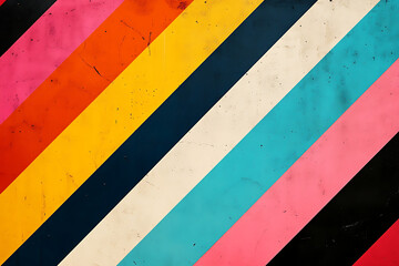 Pop and Cute Abstract Seamless Pattern - Playful and Colorful Design