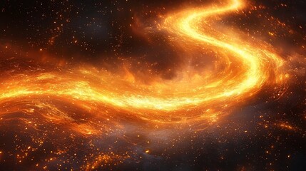 Powerful Convergence of Glowing Streams Representing Synergistic Business Merger