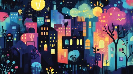 Obraz premium Abstract symbols vividly portray mental health care resilience capturing emotional stability and the nurturing essence of supportive therapy