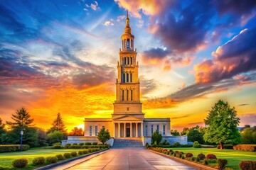 Fototapeta premium George Washington Masonic Memorial Alexandria, VA - Architectural Beauty