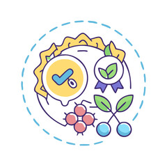 antioxidant badge icon, antioxidant badge vector illustration-simple illustration of antioxidant badge, perfect for antioxidant badge logos and icons