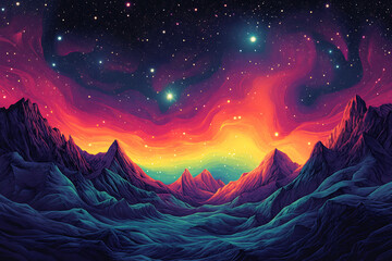 "The Light of the North"
"Frozen Beauty"
"Nightfall Over the Mountains"
"Colors in the Sky