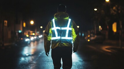 Nighttime Pedestrian Safety Vest