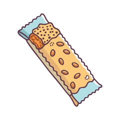 granola bar icon, granola bar vector illustration-simple illustration of granola bar, perfect for granola bar logos and icons
