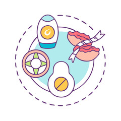 keto diet icon, keto diet vector illustration-simple illustration of keto diet, perfect for keto diet logos and icons