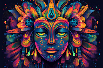 "A Vision of Feathers"
"Mystical Eyes"
"Feathered Fantasia"
"In the Depths of Color"