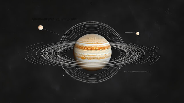 J&uacute;piter y Sus Lunas: Un Retrato Astron&oacute;mico Detallado