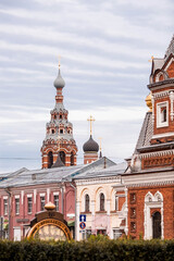 Russia, Yaroslavl city. Alexander Nevsky Chapel, Andropova Street, Golden Ring.