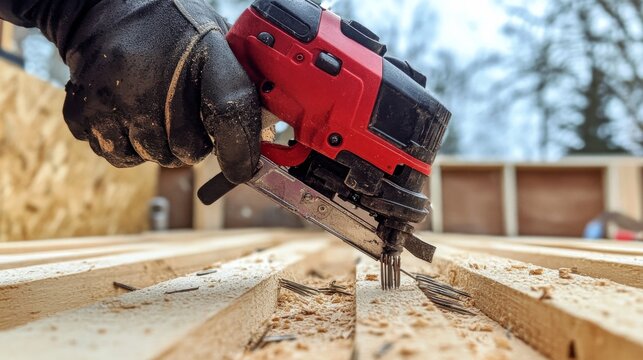 Framing with a Nailer: Precision in Construction