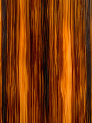 Obraz premium Illustration with a wood texture where dark and light orange stripes create a harmonious composition. The design is made in a natural and minimalist style