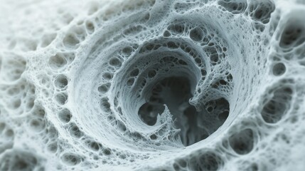 Fototapeta premium Abstract Microscopic Cellular Structure with Depth and Detail.