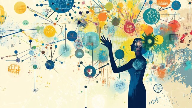 Coping Mechanisms Psychological Support Visualized with Symbolic Resilience Patterns and Abstract Therapy Diagrams