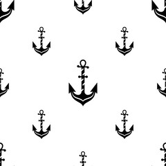 Anchor Icon Seamless Pattern M_2404002