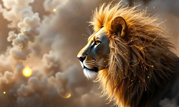 lion smoke