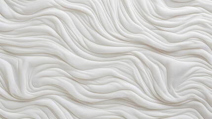 Fototapeta premium White fabric mattress texture top view