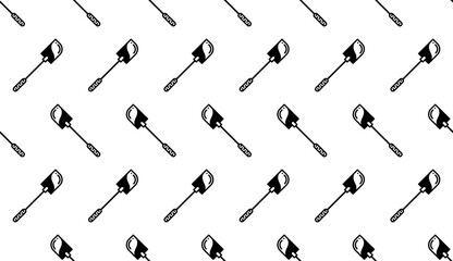 Spatula Icon Seamless Pattern M_2205004