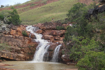 cachoeira sete quedas em uiramut&atilde;, roraima