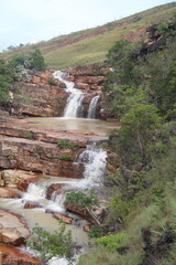 Obraz premium cachoeira sete quedas em uiramutã, roraima