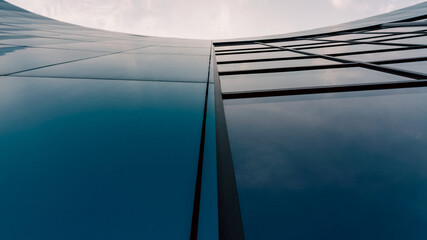 Obraz premium business building wall and window