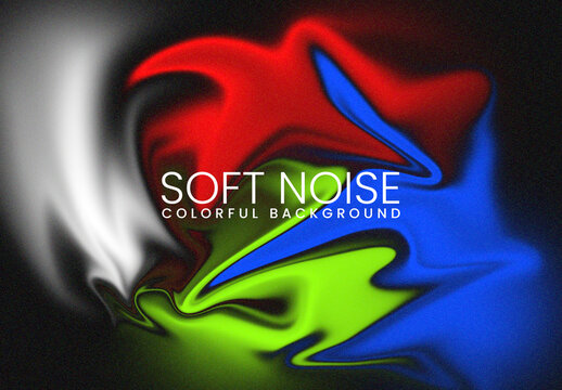 Soft Noise Colorful Background Template
